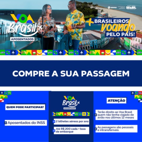 Voa Brasil - Programa do Governo Federal para inclusão Socia