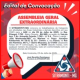 Edital de Convocação Assembleia Geral Ordinária Março 2025