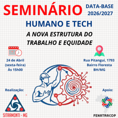 SEMINÁRIO DATA-BASE 26/27: Humano e Tech - A Nova estrutura do Trabalho e Equidade SEMINÁRIO DATA-BASE 26/27: Humano e Tech - A Nova estrutura do Trabalho e Equidade