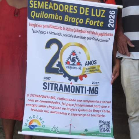 Projeto Semeadores de Luz - Energia Solar para Alfabetizar Quilombolas no Vale do Jequitinhonha Projeto Semeadores de Luz - Energia Solar para Alfabetizar Quilombolas no Vale do Jequitinhonha